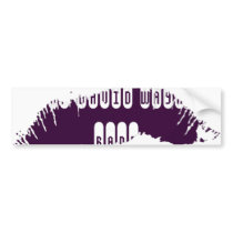 Lips Bumper Sticker bumper stickers by chosen2044 Lips Bumper Sticker bumper stickers