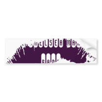 Lips Bumper Sticker bumper stickers