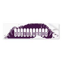 Lips Bumper Sticker bumper stickers by Tilatoba Lips Bumper Sticker bumper stickers