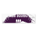 Lips Bumper Sticker bumper stickers