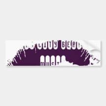 Lips Bumper Sticker