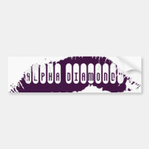 Lips Bumper Sticker