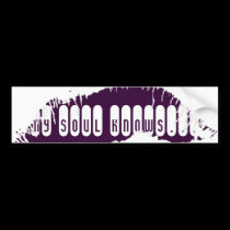 Lips Bumper Sticker bumper stickers