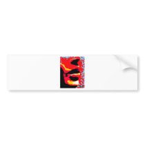 LIPS BY AES BUMPER STICKER