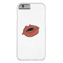 Lips Design iPhone skin Barely There iPhone 6 Case