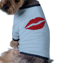 Lips Dog Tee Shirt