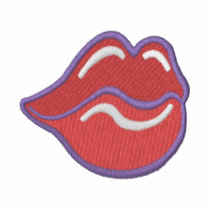 Lips embroidered shirts by ZazzleEmbroidery Lips embroidered shirts
