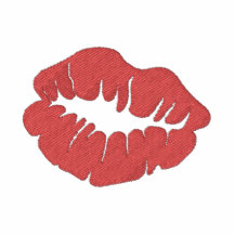 LIPS EMBROIDERED SHIRT