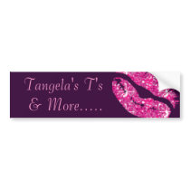 lips glitter, Tangela's T's & More..... bumper stickers by tangelasclothes lips glitter, Tangela's T's & More..... bumper stickers