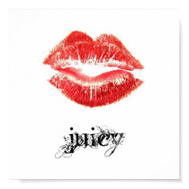 lips-kiss, juicy posters