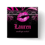 Lips Lace n Diamonds Zebra Makeup Artist Pink