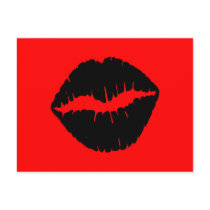 Lips Postcard