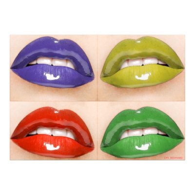 LIPS POSTERS by REDINARD