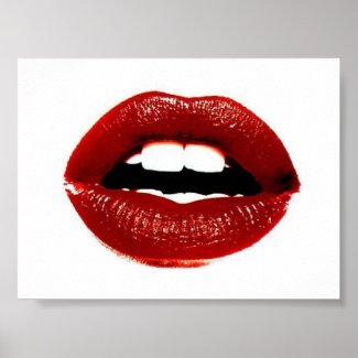 Lips print