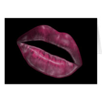 Lips Service Card by 3131theory Lips Service Card