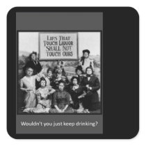 Lips That Touch Liquor Shall Not Touch Ours Sticker