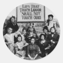 Lips That Touch Liquor Shall Not Touch Ours Stickers