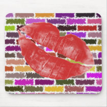 Lipstick Bricks MousePad