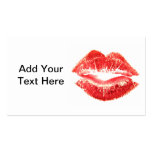 Lipstick Business Card