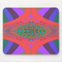 Lipstick Centipede Fractal Mouse Pads