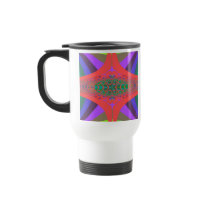 Lipstick Centipede Fractal Mug