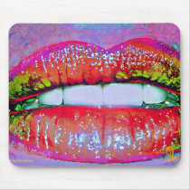LIPSTICK Chic Mousepad by OLANartist LIPSTICK Chic Mousepad