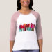 Ladies 3/4 Sleeve Raglan (Fitted)