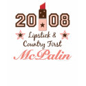Lipstick Country First 2008 McPalin Tank Top t-shirts