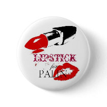 Lipstick for PALIN buttons by JLopes Lipstick for PALIN buttons