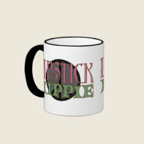 Lipstick Hippie Mug mugs