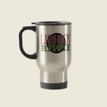 Lipstick Hippie Travel Mug mugs