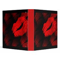 Lipstick Kiss Binder