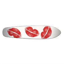 Lipstick Kiss Skateboard