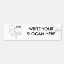 LIPSTICK LESBIAN bumper stickers