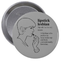 LIPSTICK LESBIAN buttons
