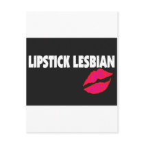 Lipstick Lesbian (Gay Lesbian) Gifts postcards