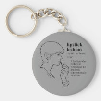 LIPSTICK LESBIAN keychains