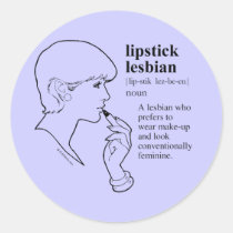 LIPSTICK LESBIAN stickers