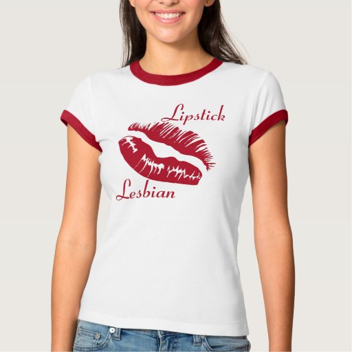 Lipstick Lesbian T Shirt Zazzle 5407