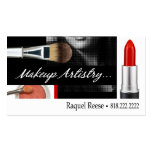 "Lipstick" Makeup Artist Promotional Marketing Business Card