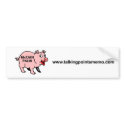 Lipstick on a Pig bumper stickers by tpmmedia Lipstick on a Pig bumper stickers