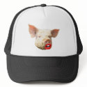 Lipstick on a Pig hats