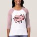 Ladies 3/4 Sleeve Raglan (Fitted)