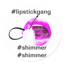 #lipstickgang #shimmer #shimmer sticker