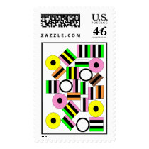 Liqourice All-sorts postage