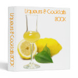 Liqueurs & cocktails book binders