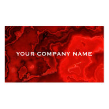 Liquid Cherry Explosion Business Card