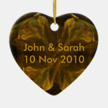 Liquid Gold Christmas Ornament