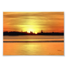 Liquid Gold Photo Print