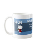 Liquid not found 404 coffee mug